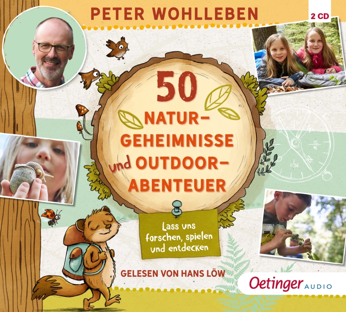 50 Naturgeheimnisse und Outdoorabenteuer, 2 Audio-CD main product photo