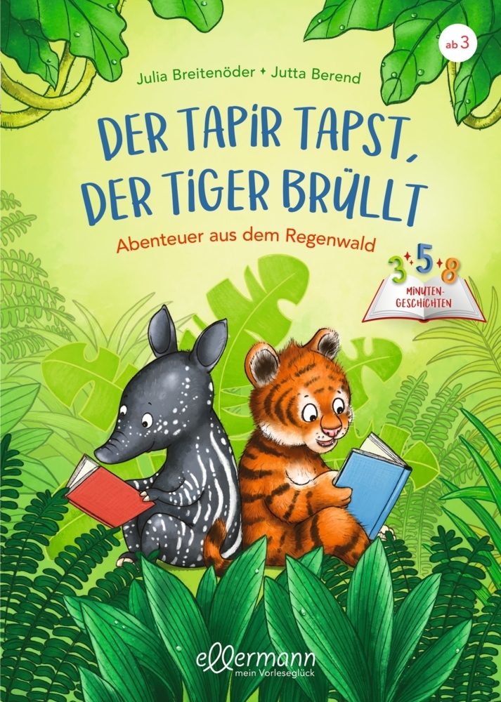 3-5-8 Minutengeschichten. Der Tapir tapst, der Tiger brüllt main product photo