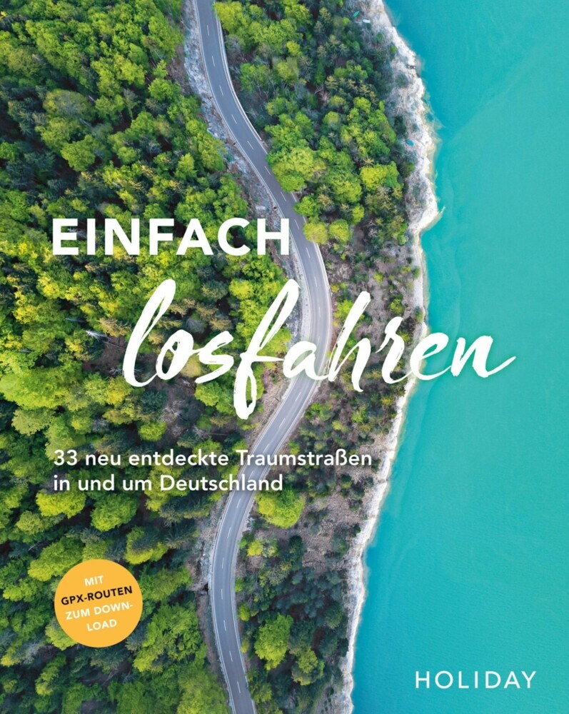 HOLIDAY Reisebuch: Einfach losfahren - neue Roadtrips vor der Haustür main product photo