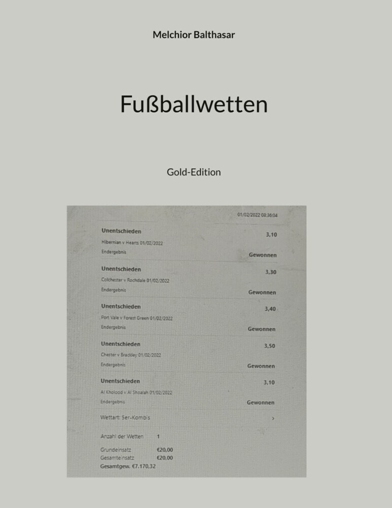 Fußballwetten main product photo