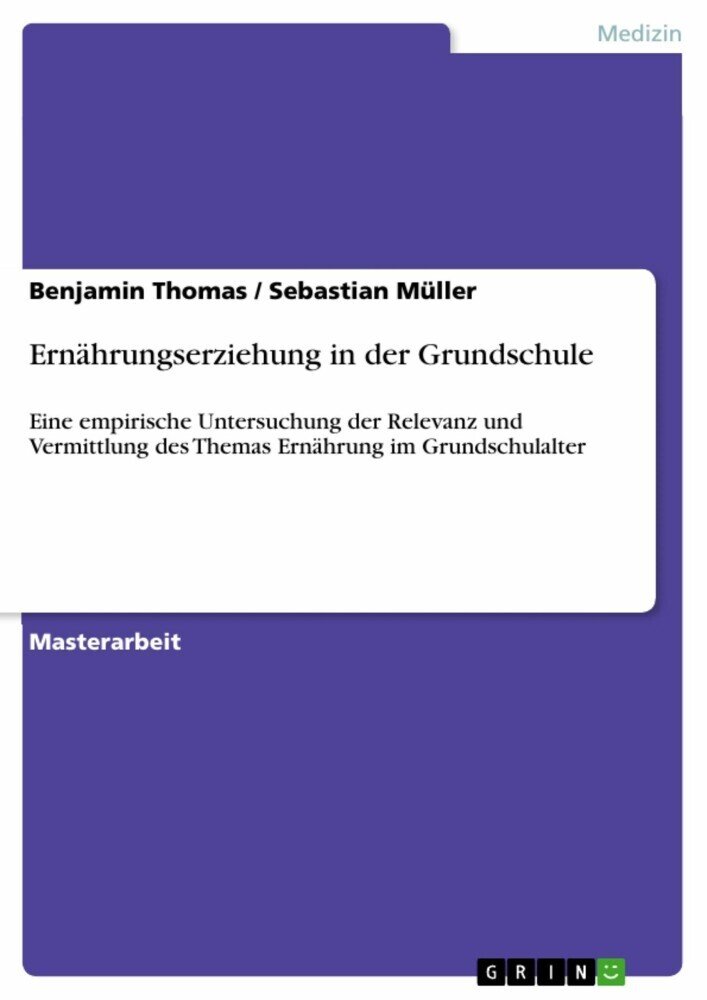 Ernährungserziehung in der Grundschule main product photo
