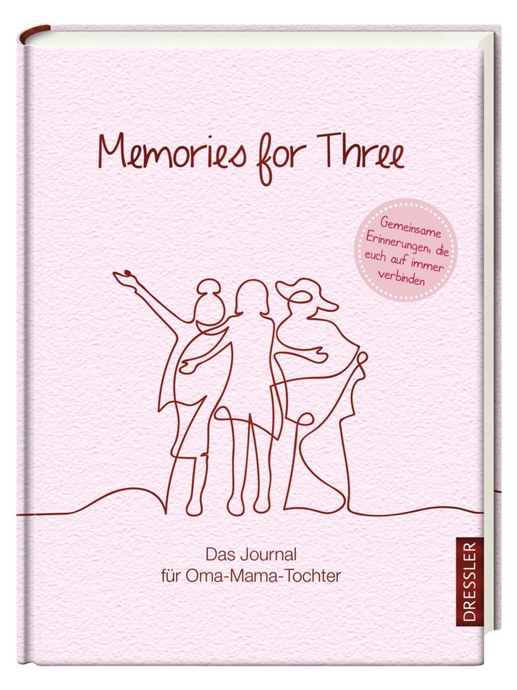 Memories for Three. Das Journal für Oma-Mama-Tochter main product photo