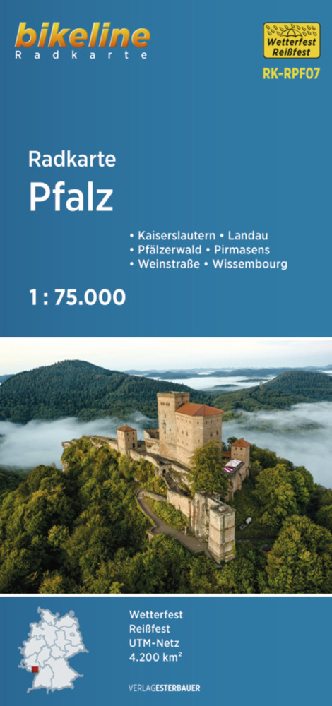 Radkarte Pfalz (RK-RPF07) main product photo