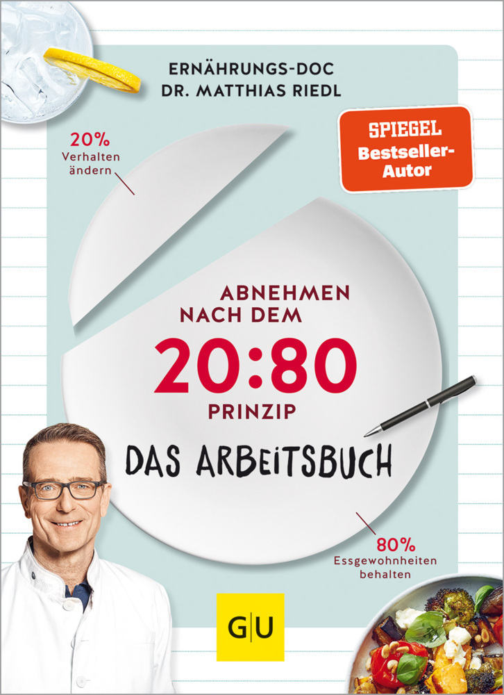 Abnehmen nach dem 20:80-Prinzip - Das Arbeitsbuch main product photo