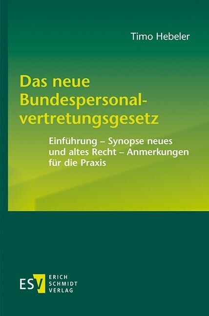 Das neue Bundespersonalvertretungsgesetz main product photo