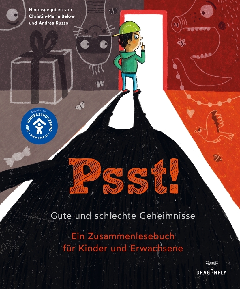 Psst! Gute und schlechte Geheimnisse. Ein Zusammenlesebuch für Kinder und Erwachsene. Begleitet vom Kinderschutzbund main product photo
