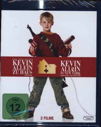 Kevin - Allein zu Haus/ Kevin - Allein in New York, 2 Blu-ray