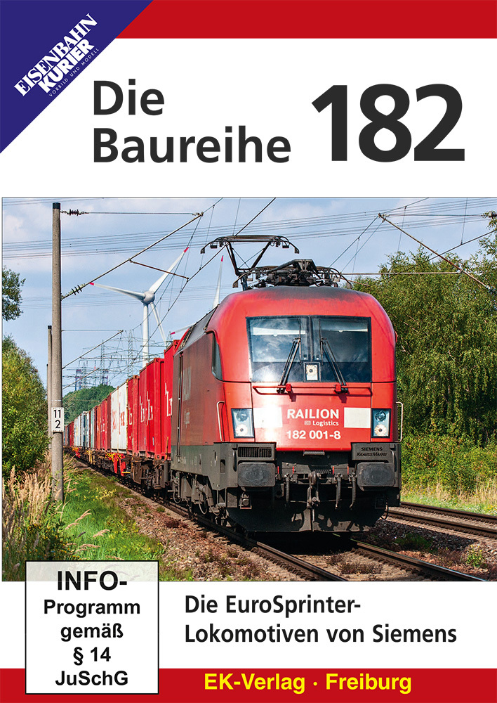 Die Baureihe 182, DVD-Video main product photo