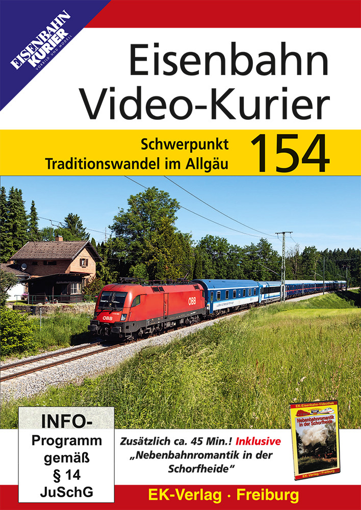 Eisenbahn Video-Kurier. Tl.154, DVD-Video main product photo