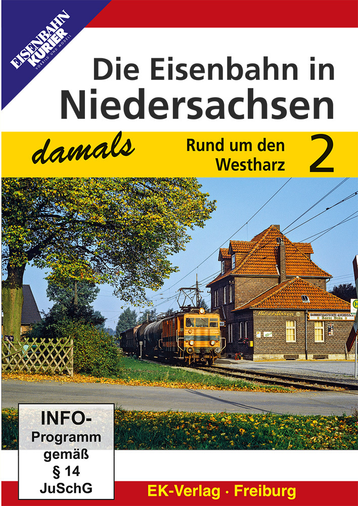 Die Eisenbahn in Niedersachsen - damals. Tl.2, DVD-Video main product photo