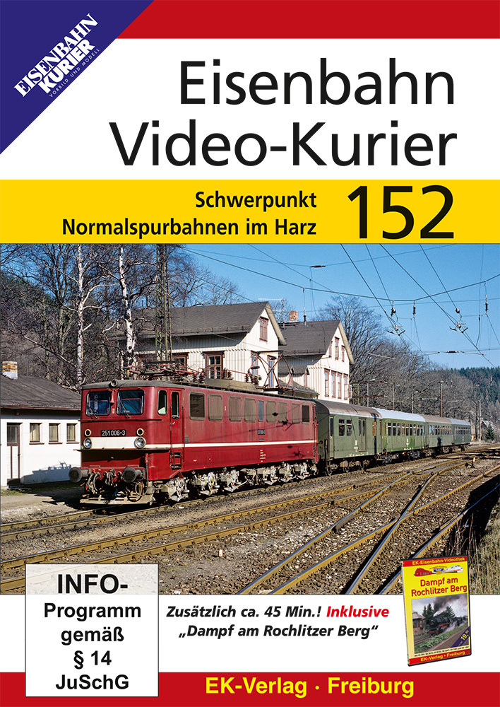 Eisenbahn Video-Kurier. Tl.152, DVD-Video main product photo