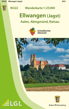 W222 Wanderkarte 1:25 000 Ellwangen (Jagst)