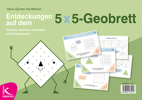 Kartei: Entdeckungen auf dem 5x5-Geobrett main product photo