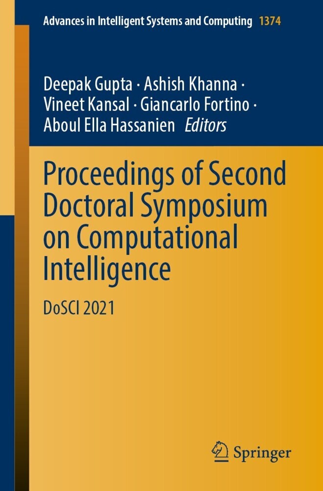 Proceedings of Second Doctoral Symposium on Computational Intelligence main product photo