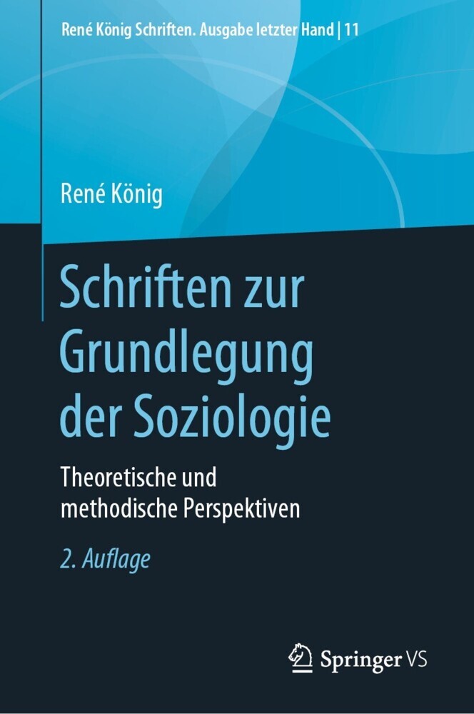 Schriften zur Grundlegung der Soziologie main product photo