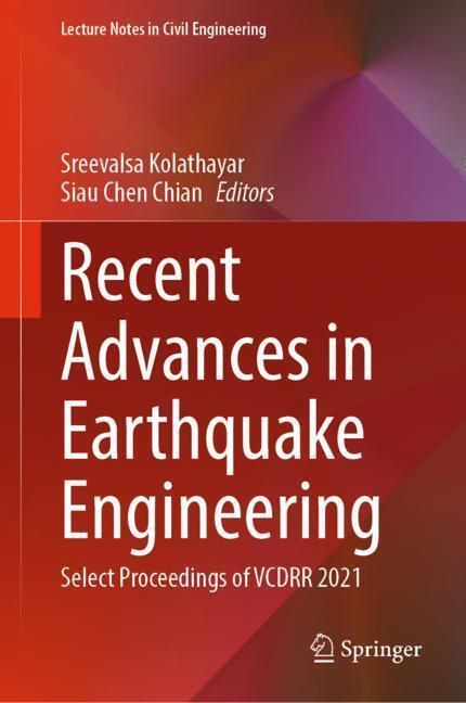 Recent Advances in Earthquake Engineering main product photo