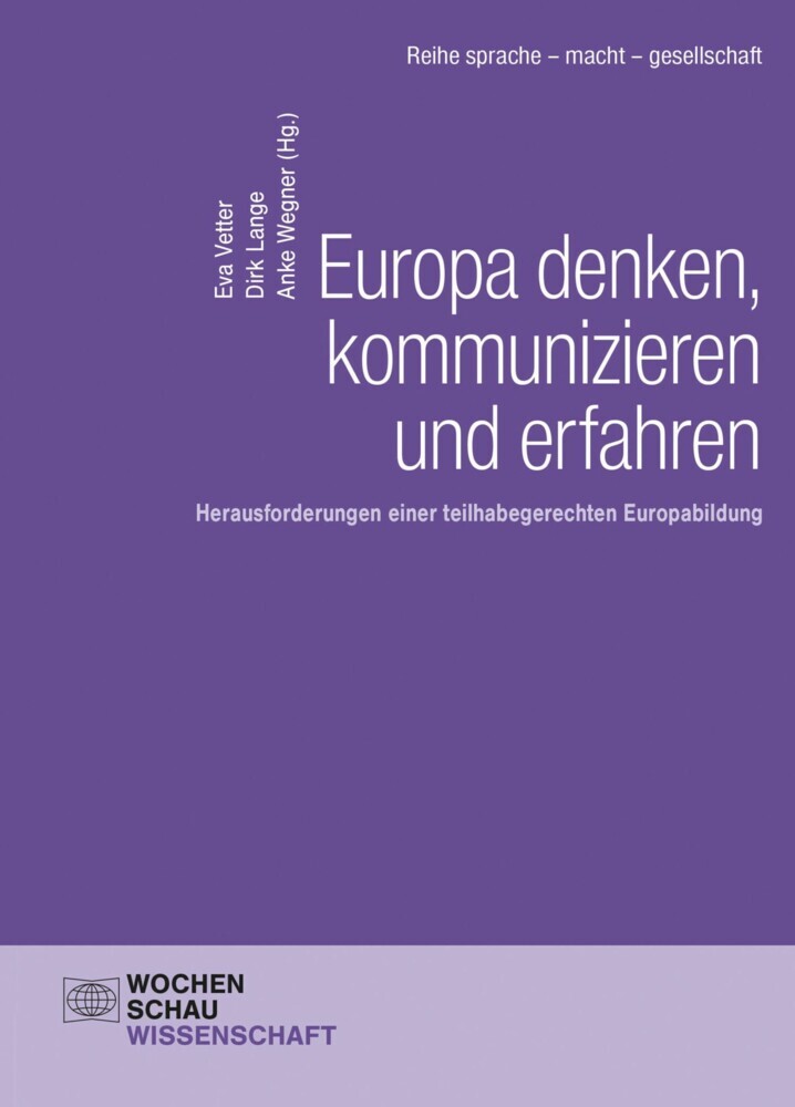 Europa denken, kommunizieren und erfahren main product photo