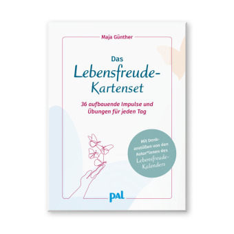 Das Lebensfreude-Kartenset, m. 1 Buch