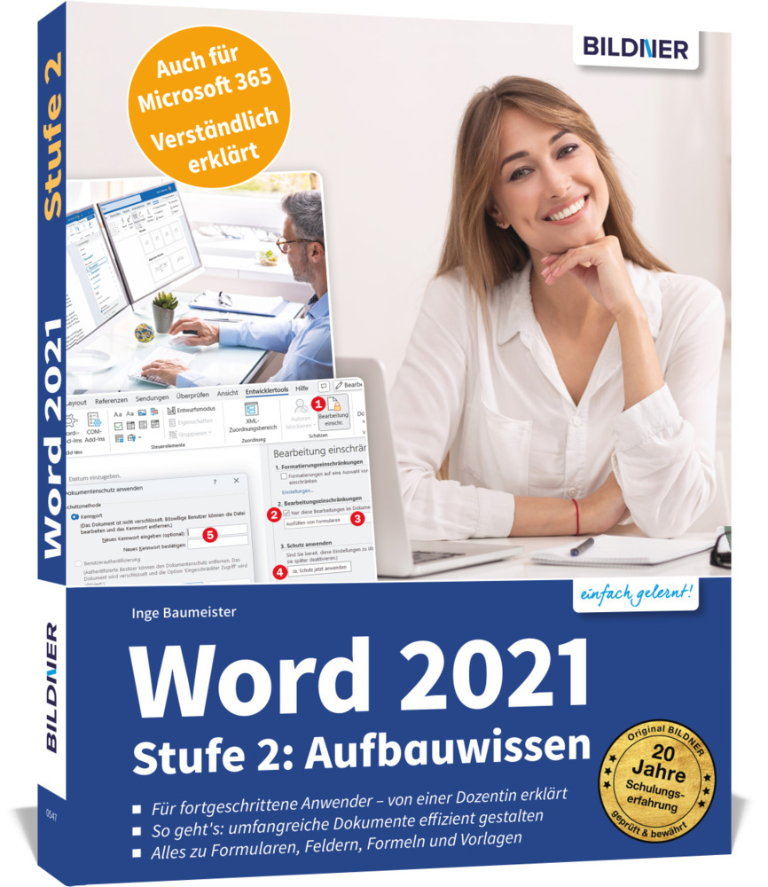 Word 2021 - Stufe 2: Aufbauwissen main product photo