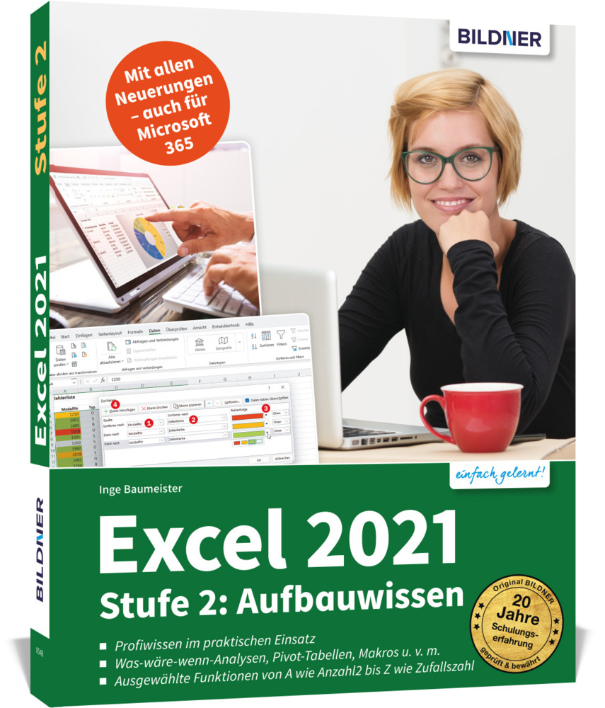 Excel 2021 - Stufe 2: Aufbauwissen main product photo