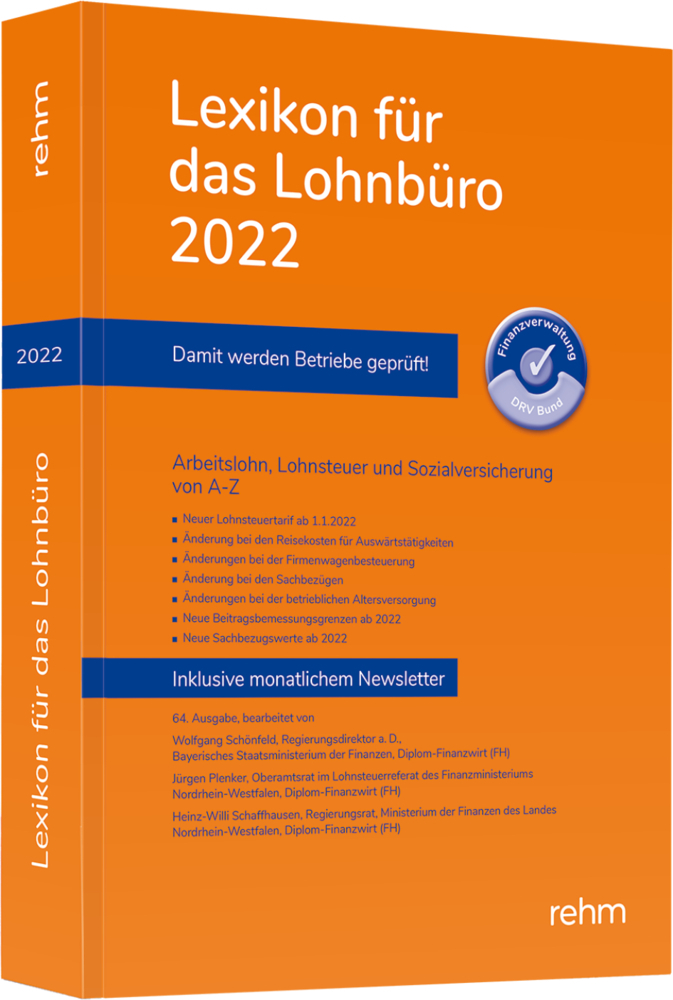 Lexikon für das Lohnbüro 2022 main product photo