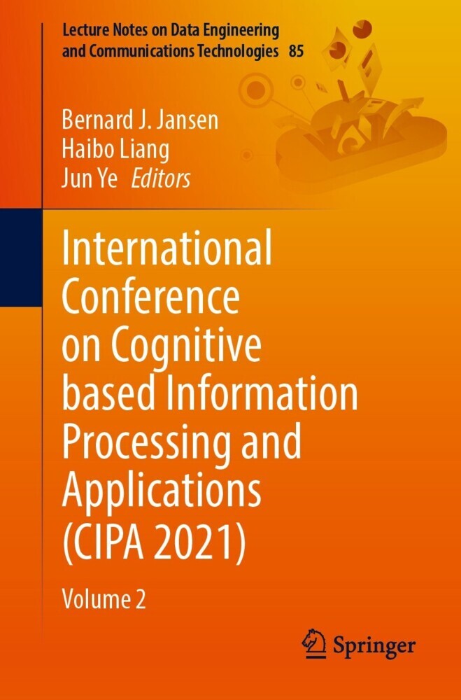 International Conference on Cognitive based Information Processing and Applications (CIPA 2021) main product photo