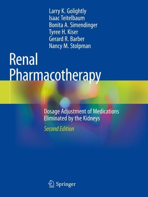 Renal Pharmacotherapy main product photo