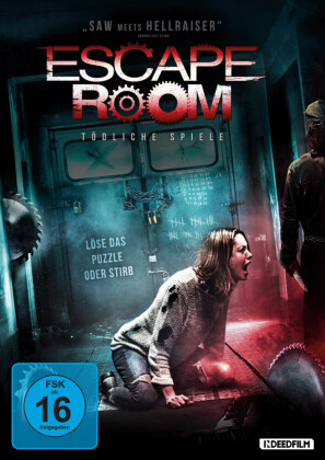 Escape Room - Tödliche Spiele, 1 DVD (Uncut)