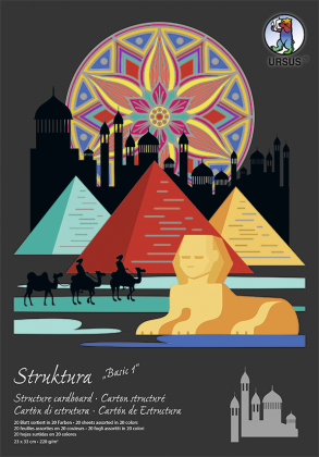URSUS Sonderedtion "Struktura - Basic 1", Block, 23 x 33 cm