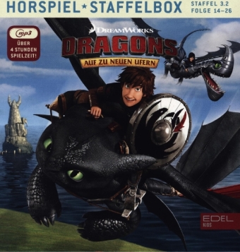 Dragons - Auf zu neuen Ufern. Staffelbox.3.2, Audio-CD