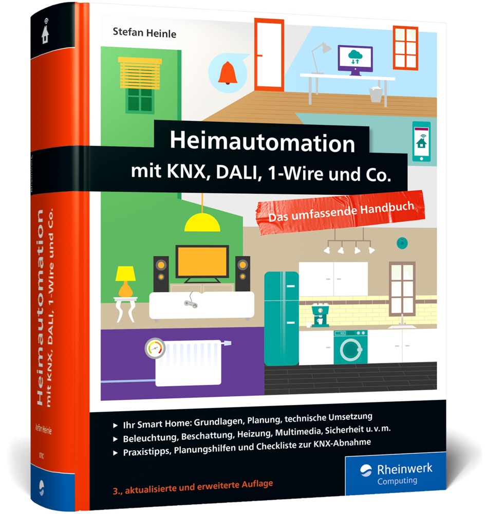 Heimautomation mit KNX, Dali, 1-Wire und Co. main product photo