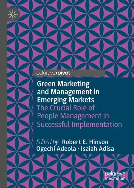 Green Marketing and Management in Emerging Markets main product photo