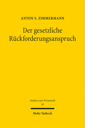 Der gesetzliche Rückforderungsanspruch