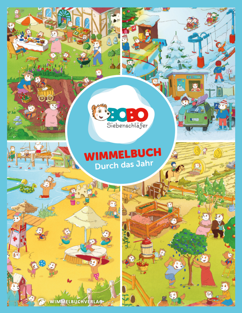 Bobo Siebenschläfer Wimmelbuch - Durch das Jahr mit Bobo Siebenschläfer main product photo
