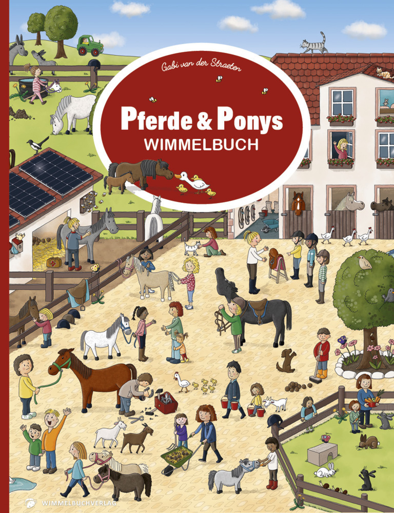 Pferde und Ponys Wimmelbuch main product photo