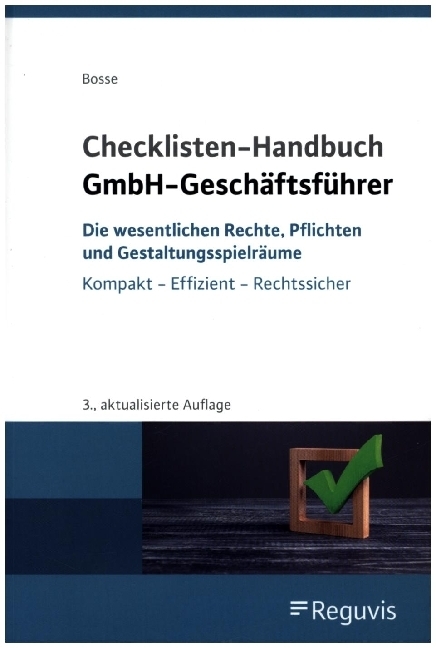Checklisten Handbuch GmbH-Geschäftsführer main product photo