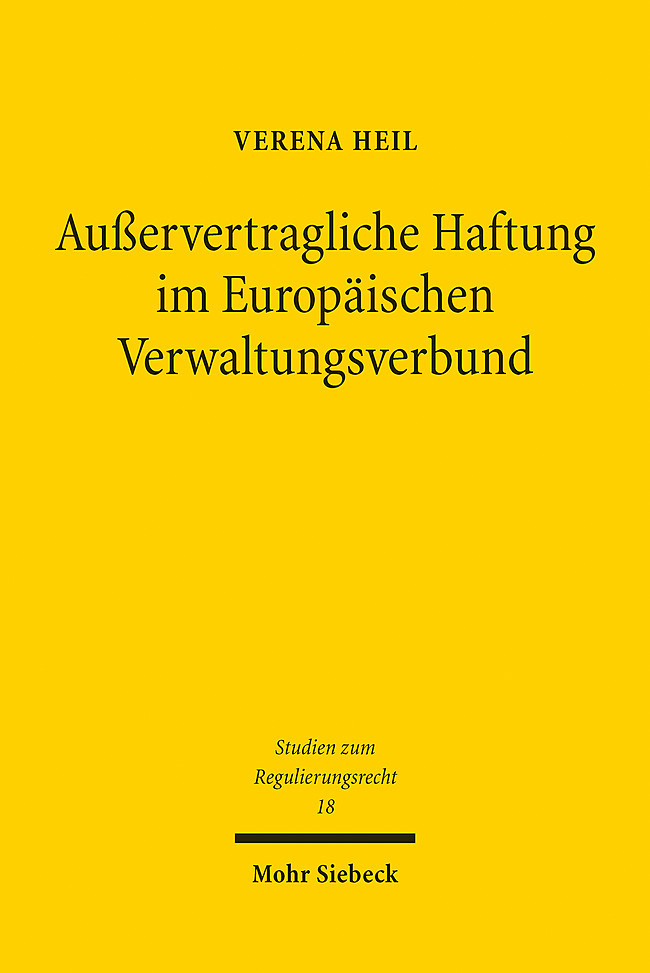 Außervertragliche Haftung im Europäischen Verwaltungsverbund main product photo