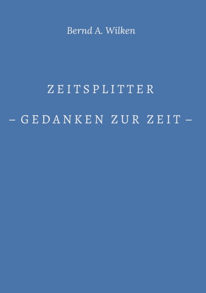 Zeitsplitter - Gedanken zur Zeit - main product photo