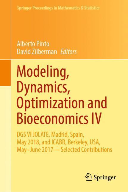 Modeling, Dynamics, Optimization and Bioeconomics IV main product photo