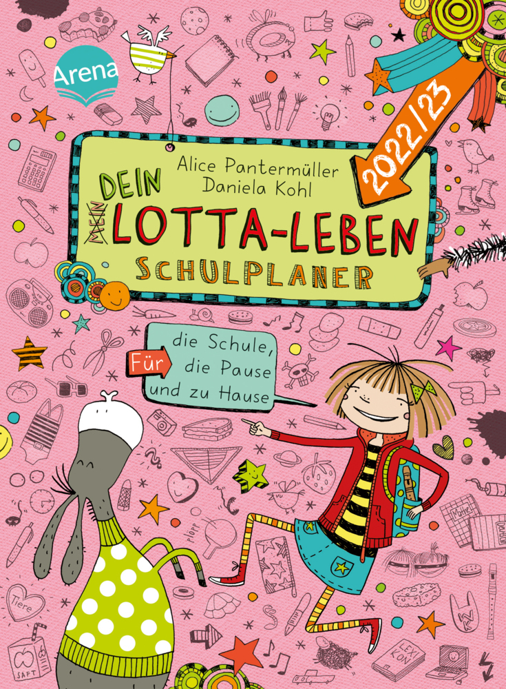 Dein Lotta-Leben. Schulplaner. Für die Schule, die Pause und zu Hause (2022/23) main product photo