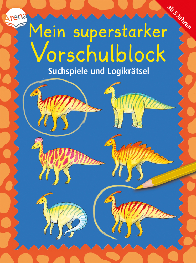 Mein superstarker Vorschulblock. Suchspiele und Logikrätsel main product photo