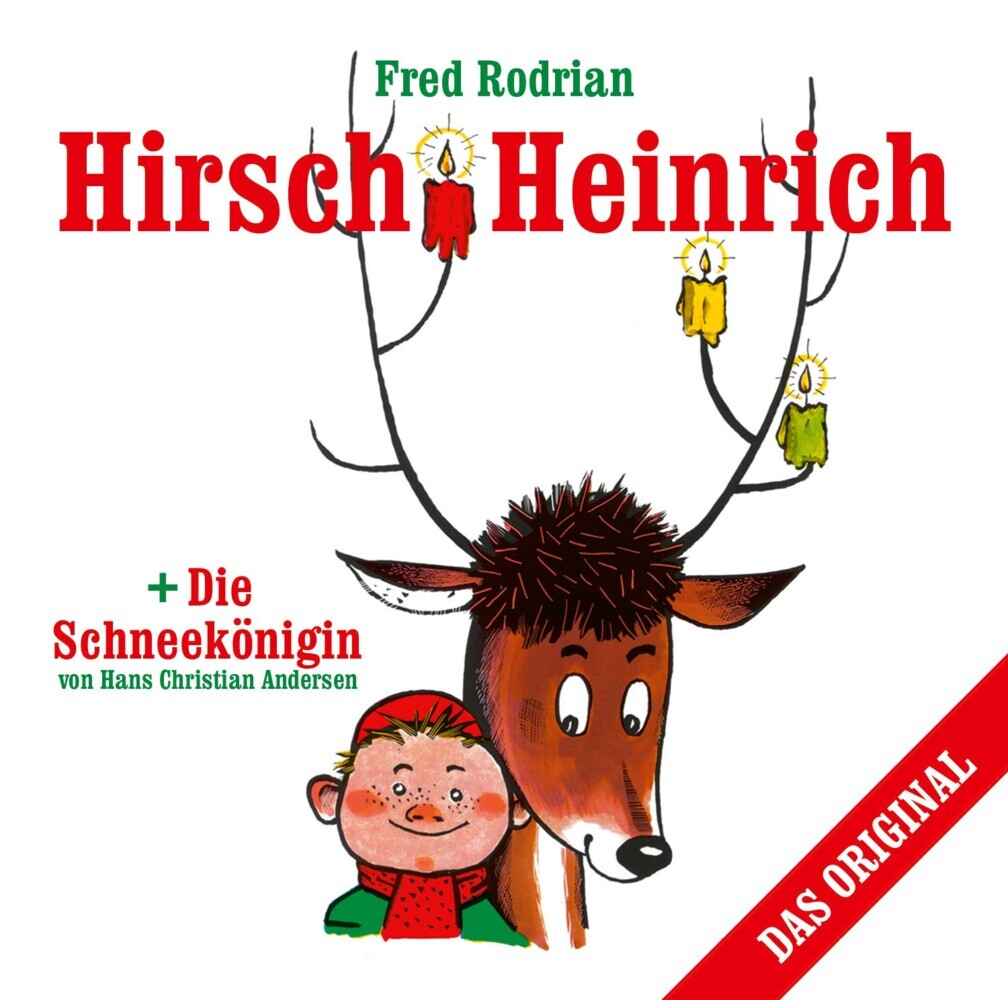 Hirsch Heinrich + Die Schneekönigin, Audio-CD main product photo