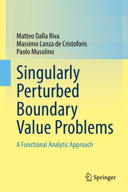 Singularly Perturbed Boundary Value Problems main product photo