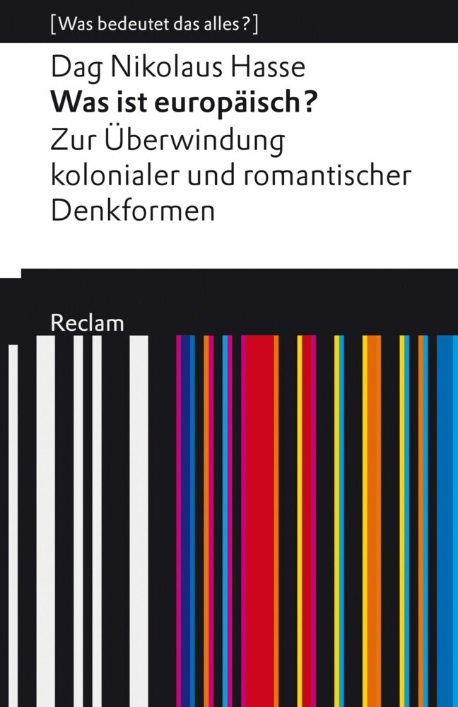 Was ist europäisch? Zur Überwindung kolonialer und romantischer Denkformen main product photo