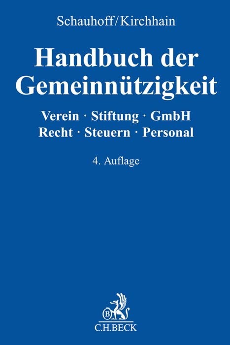 Handbuch der Gemeinnützigkeit main product photo