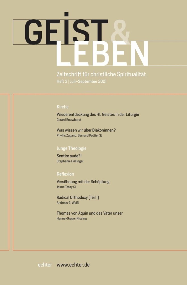 Geist & Leben 3/2021 main product photo