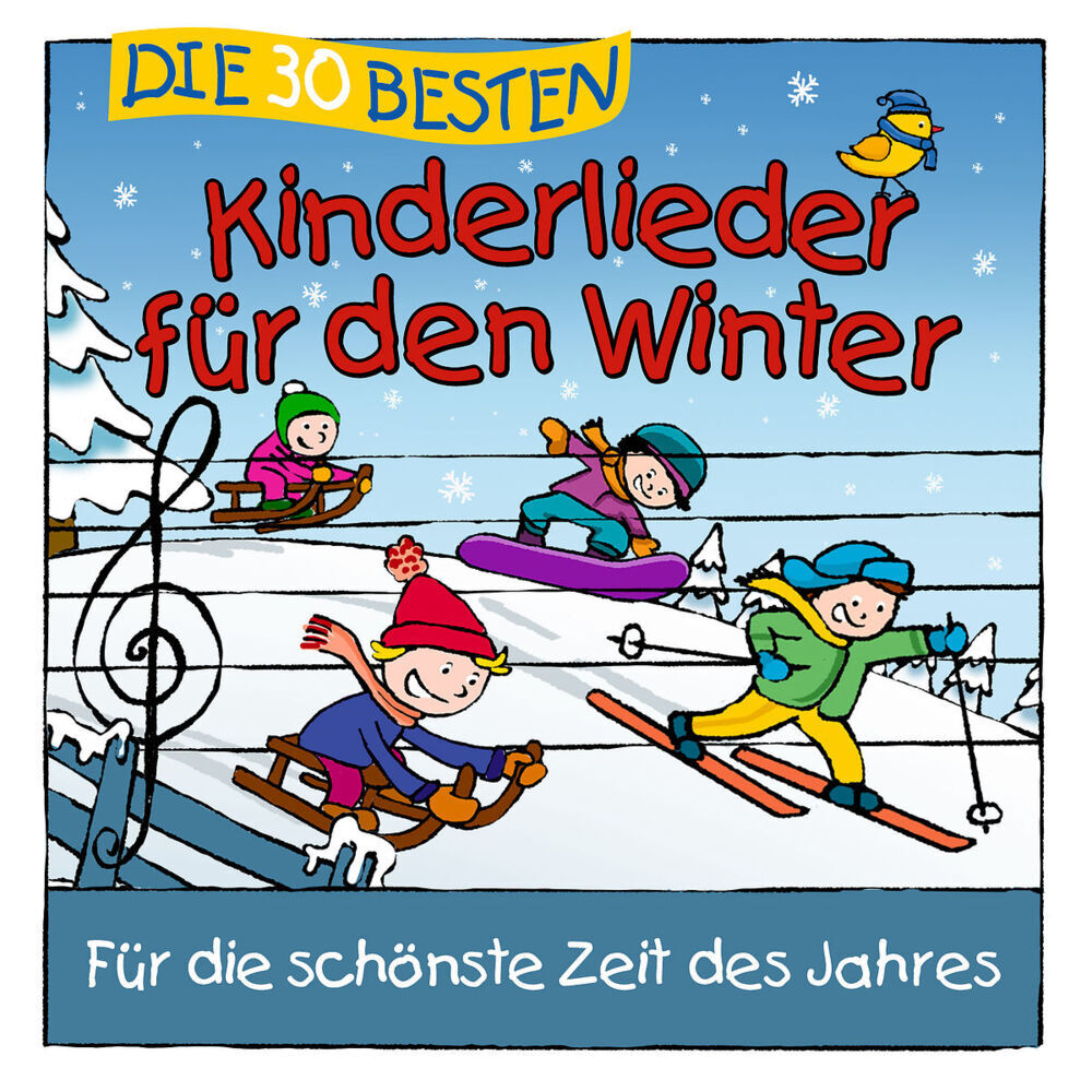 Die 30 besten Kinderlieder für den Winter main product photo