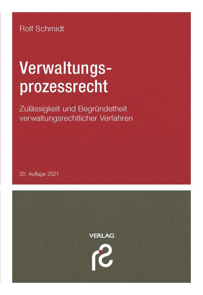 Verwaltungsprozessrecht main product photo