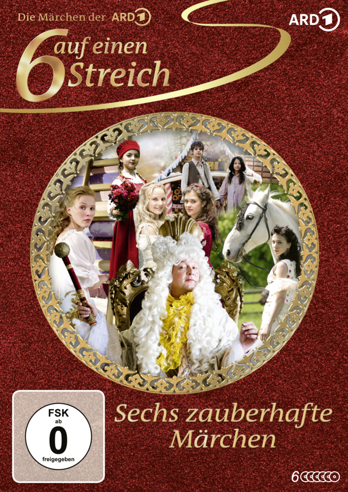 Sechs auf einen Streich - Sechs zauberhafte Märchen, 6 DVD main product photo