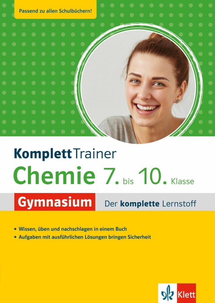 Klett KomplettTrainer Gymnasium Chemie 7. - 10. Klasse main product photo